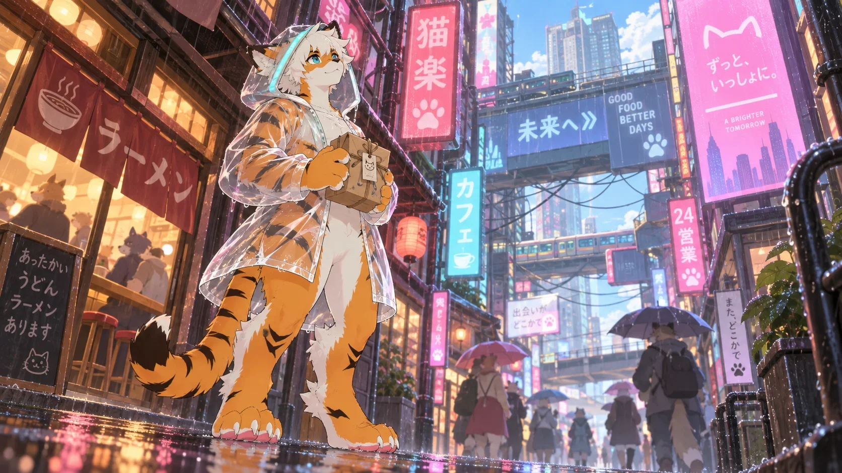 虎子的霓虹兽城 2099旅程